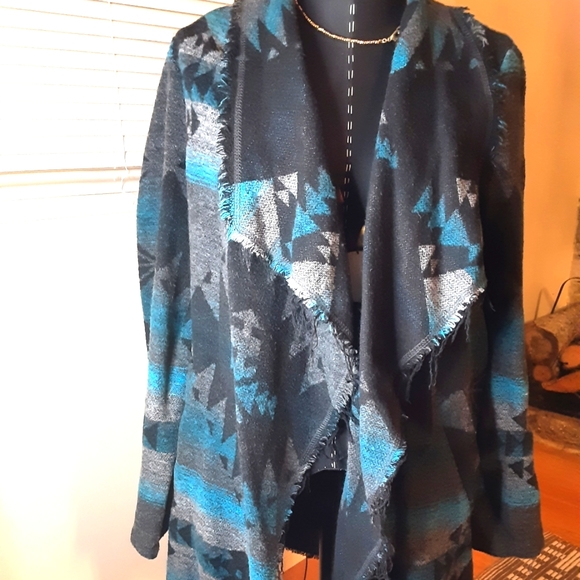 Fifteen Twenty Sweaters - Fifteen Twenty  Shawl Sweater Jacket